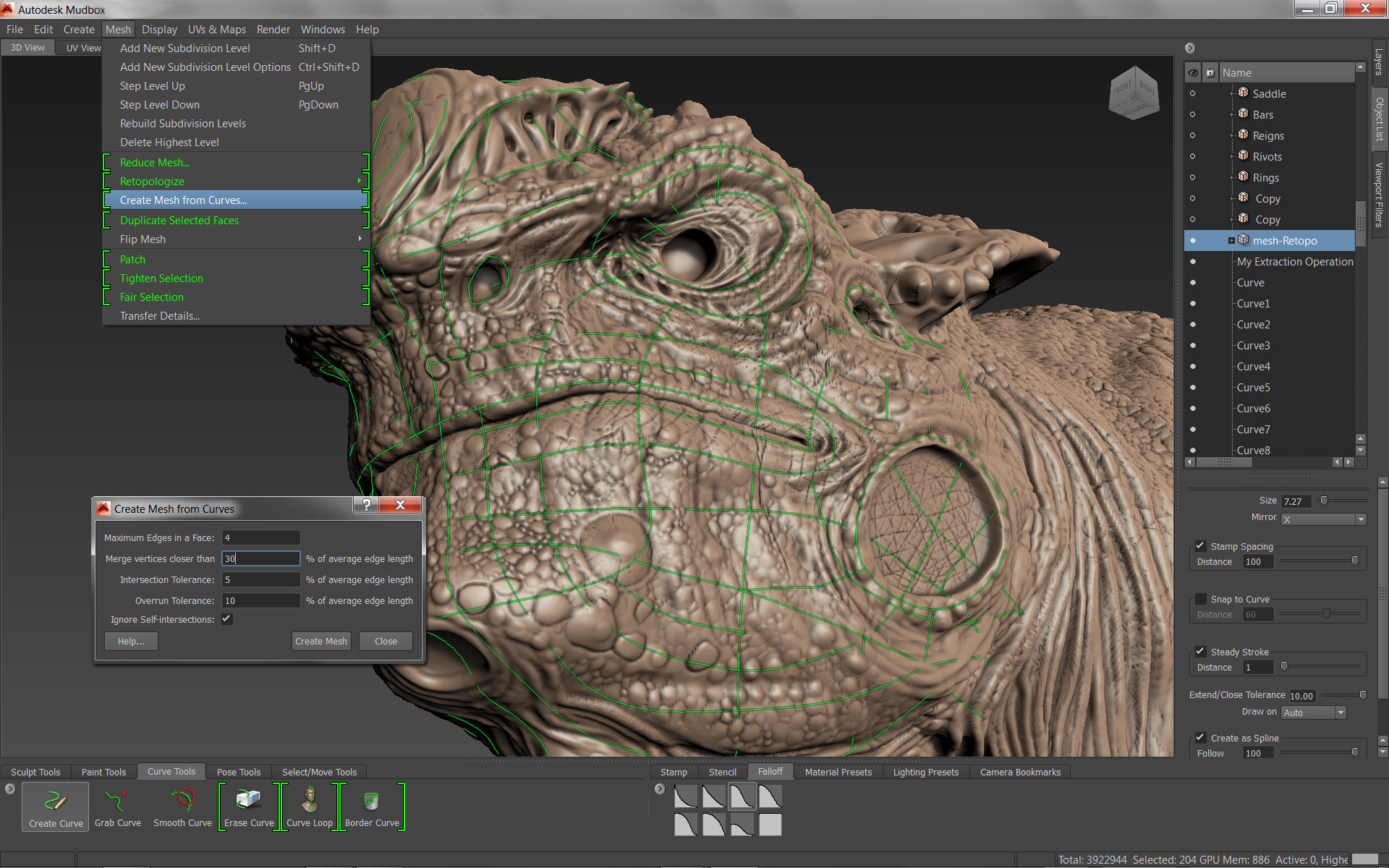 Autodesk cesse la commercialisation de Mudbox, l'outil de sculpture 3D rejoint la retraite